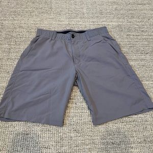 Men’s Under Armour Gray Golf Shorts